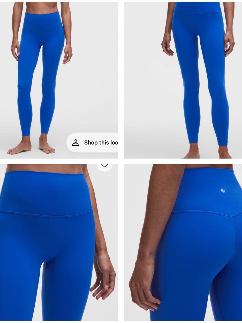 lululemon athletica High-Rise Legging — Electric Blue